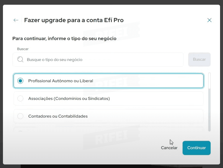 fazer upgrade para efi pro